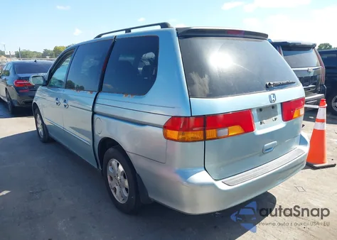2003 Honda Odyssey Ex z USA, uszkodzony, nr VIN 5FNRL18613B127262